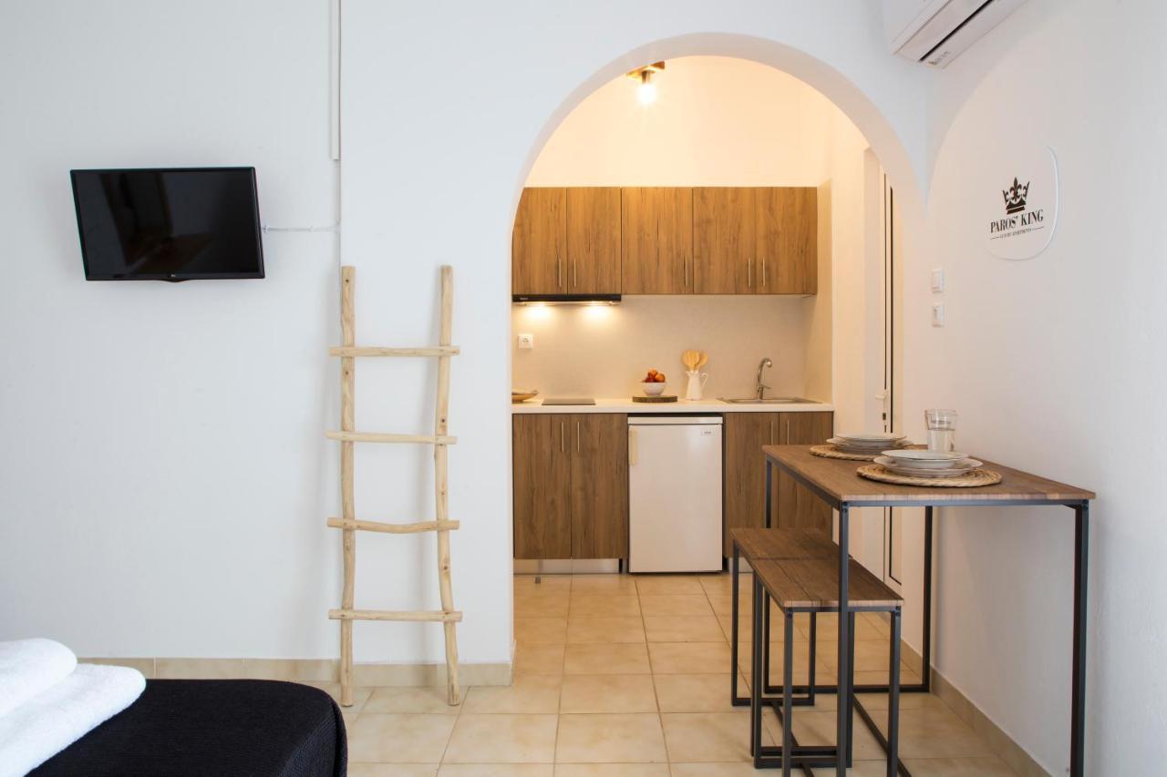 Paros King Aparthotel Aliki  Bagian luar foto