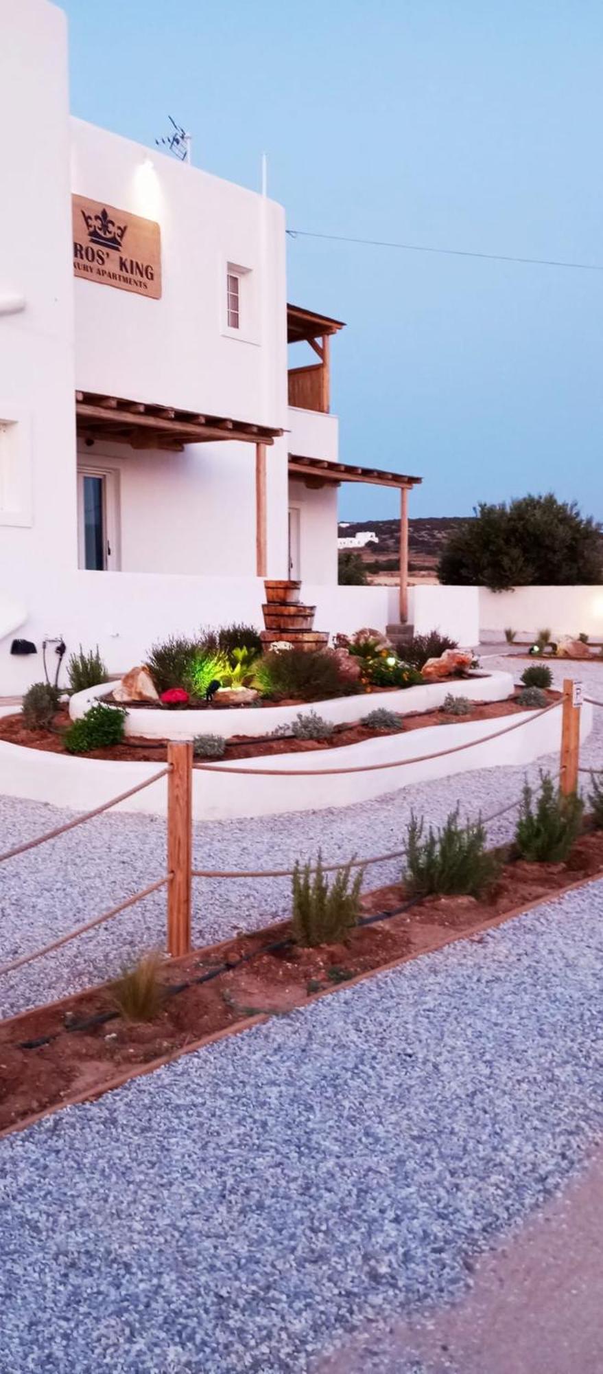 Paros King Aparthotel Aliki  Bagian luar foto